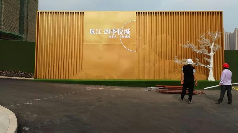 珠江四季悦城形象标牌Led发光字制作留意事项