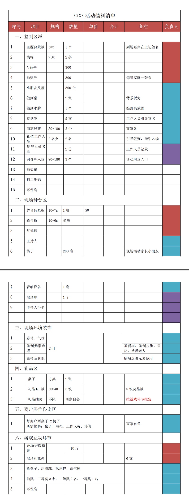 做活动宣传可别丢三落四，多见的应用铝材计划清单汇总